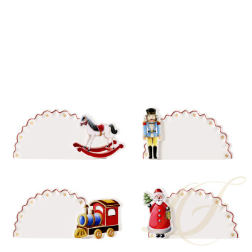 Карточка для стола 10см, 4шт. коллекции Toy‘s Delight бренда VB