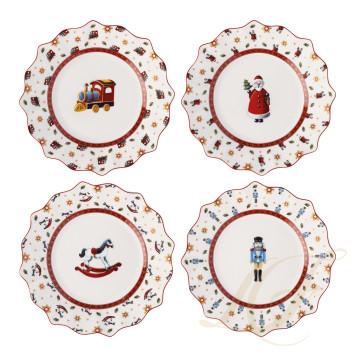 Тарелка 30см, 4шт. коллекции Toy‘s Delight бренда VB