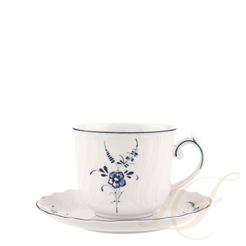 Чашка для завтрака с блюдцем 0,35л коллекции Vieux Luxembourg бренда VB