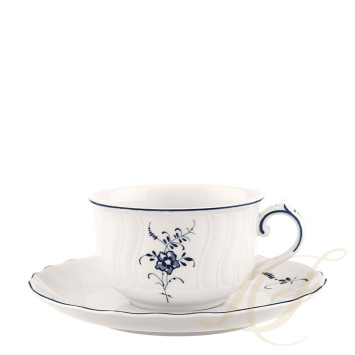 Чашка чайная с блюдцем 0,2л коллекции Vieux Luxembourg бренда VB