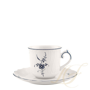 Чашка кофейная с блюдцем 0,2л коллекции Vieux Luxembourg бренда VB