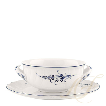 Чаша суповая с блюдцем 0,4л коллекции Vieux Luxembourg бренда VB