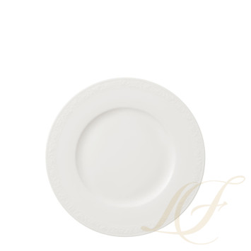 Тарелка закусочная 22см коллекции White Pearl бренда VB