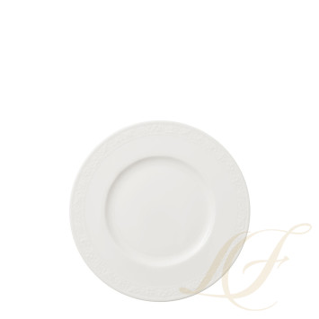 Тарелка десертная 18см коллекции White Pearl бренда VB