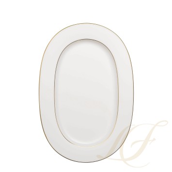 Блюдо овальное 41см  коллекции Anmut Gold бренда Villeroy & Boch