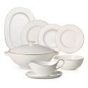 Столовый сервиз на 6 персон коллекции Anmut Gold бренда Villeroy & Boch