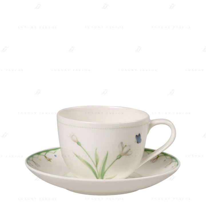 Чашка кофейная с блюдцем 0,16л коллекции Colourful Spring бренда Villeroy & Boch