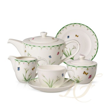 Чайный сервиз на 6 персон коллекции Colourful Spring бренда Villeroy & Boch