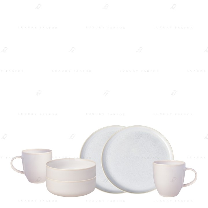 Набор из 6 предметов коллекции Crafted Cotton бренда Villeroy & Boch