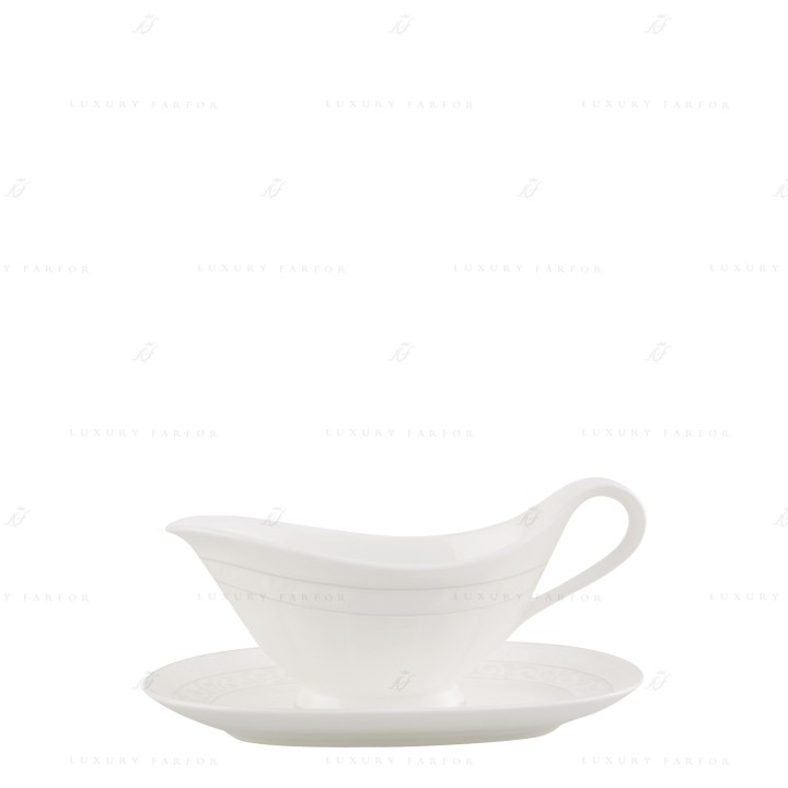 Соусник с подставкой 0,40л коллекции Gray Pearl бренда Villeroy & Boch