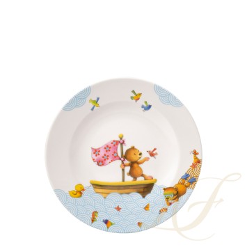 Тарелка детская 21,5см коллекции Happy as a Bear бренда Villeroy & Boch