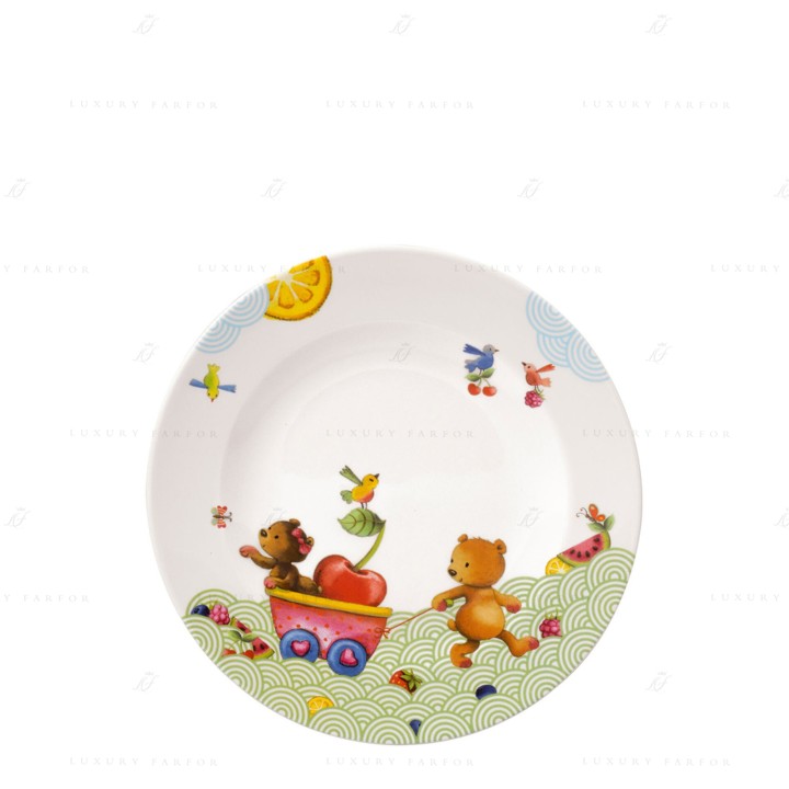 Тарелка детская 21,5см коллекции Hungry as a Bear бренда Villeroy & Boch