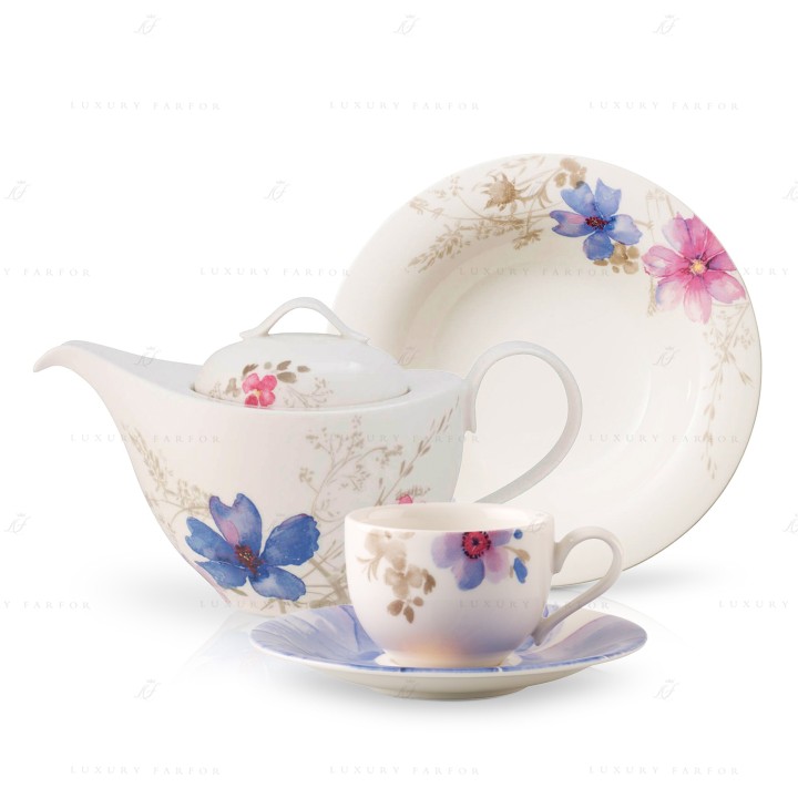 Коллекция Mariefleur Gris бренда Villeroy & Boch