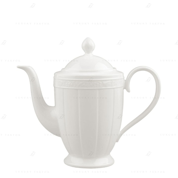 Кофейник 1,35л коллекции White Pearl бренда Villeroy & Boch