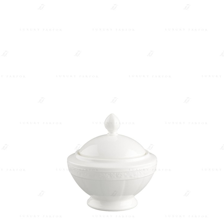 Сахарница 0,35л коллекции White Pearl бренда Villeroy & Boch