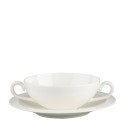 Чаша суповая с блюдцем 0,4л коллекции White Pearl бренда Villeroy & Boch