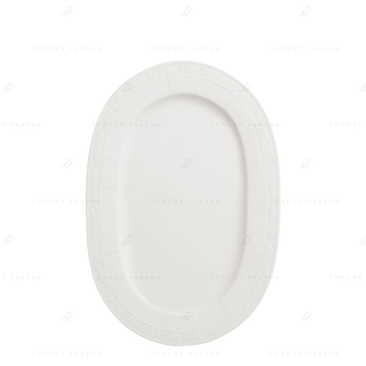 Блюдо овальное 35см коллекции White Pearl бренда Villeroy & Boch