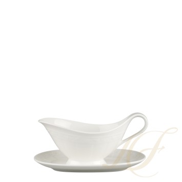 Соусник с подставкой 0,40л коллекции White Pearl бренда Villeroy & Boch