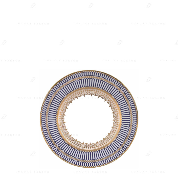 Тарелка десертная 18см коллекции Anthemion Blue бренда Wedgwood