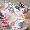 Чайный сервиз на 4 персоны коллекции Butterfly Bloom бренда Wedgwood