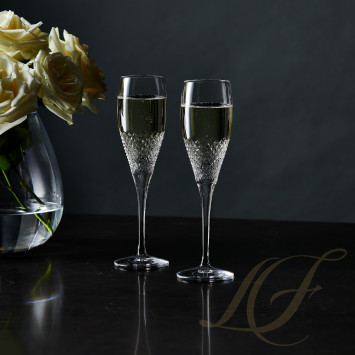 Флюте для шампанского 155мл, 2шт. коллекции Vera Wang - Diamond Mosaic бренда Wedgwood