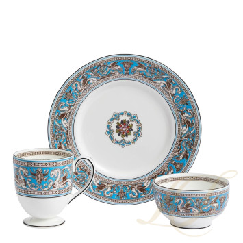 Набор из 3 предметов коллекции Florentine Turquoise бренда Wedgwood