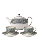 Набор чайный из 3 предметов коллекции Florentine Turquoise бренда Wedgwood