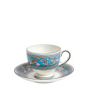 Чашка чайная с блюдцем 174мл коллекции Florentine Turquoise бренда Wedgwood