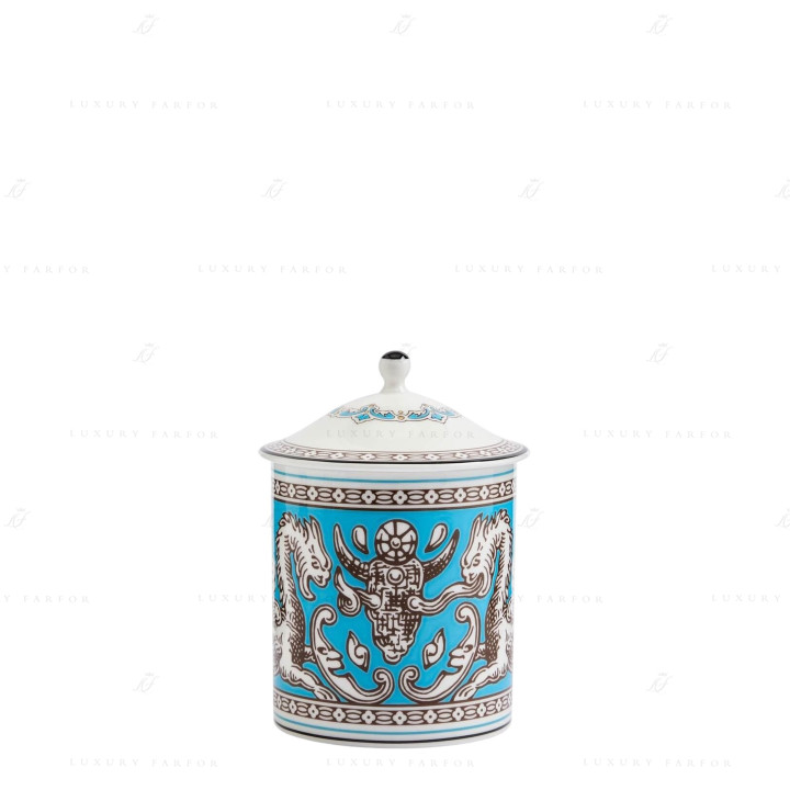 Ароматическая свеча 14см коллекции Florentine Turquoise бренда Wedgwood