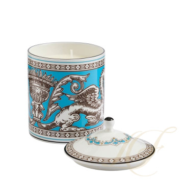 Ароматическая свеча 14см коллекции Florentine Turquoise бренда Wedgwood
