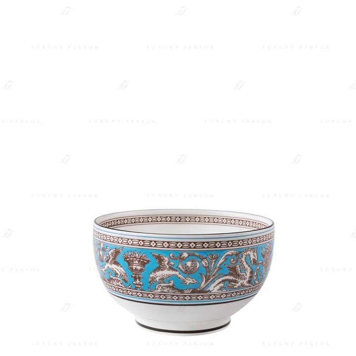 Чаша для мюсли/супа 11см коллекции Florentine Turquoise бренда Wedgwood