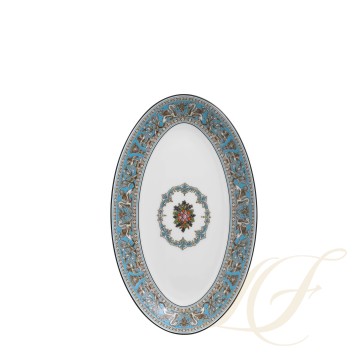 Блюдо овальное 26см коллекции Florentine Turquoise бренда Wedgwood