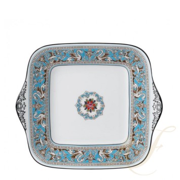 Блюдо для хлеба и масло 27см коллекции Florentine Turquoise бренда Wedgwood