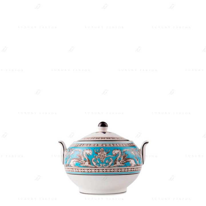 Сахарница коллекции Florentine Turquoise бренда Wedgwood