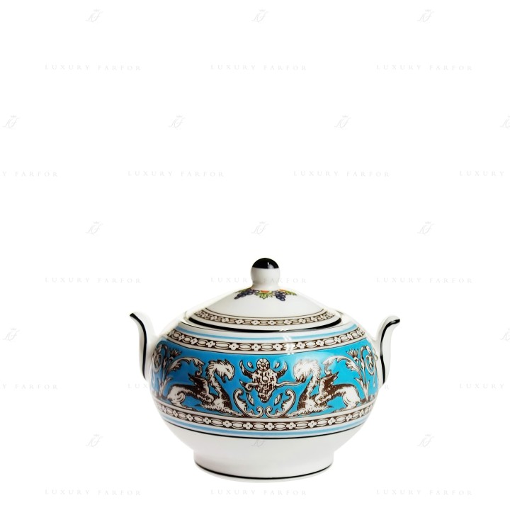 Сахарница коллекции Florentine Turquoise бренда Wedgwood