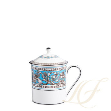 Кружка с крышкой 500мл коллекции Florentine Turquoise бренда Wedgwood