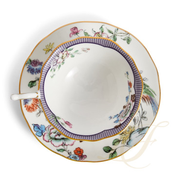 Чашка чайная с блюдцем 150мл коллекции Fortune бренда Wedgwood