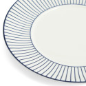 Чашка чайная с блюдцем 220мл коллекции Gio Pinstripe White бренда Wedgwood
