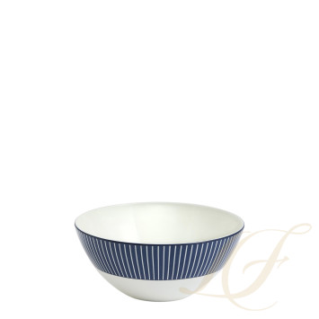 Чаша для мюсли 16см коллекции Gio Pinstripe Blue бренда Wedgwood