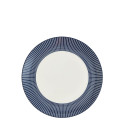 Тарелка закусочная 23,8см коллекции Gio Pinstripe Blue бренда Wedgwood