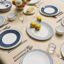 Тарелка закусочная 23,8см коллекции Gio Pinstripe Blue бренда Wedgwood