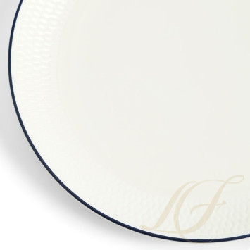 Тарелка десертная 17см коллекции Gio Blue Line бренда Wedgwood