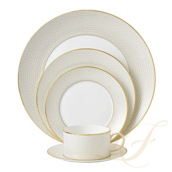 Набор из 5 предметов коллекции Gio Gold бренда Wedgwood