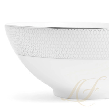Чаша суповая 20см коллекции Gio Platinum бренда Wedgwood