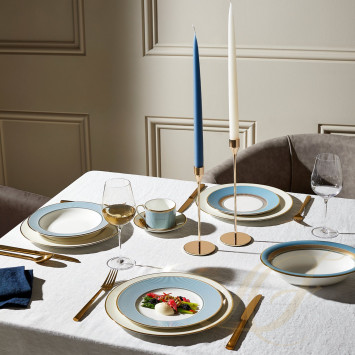 Тарелка суповая 23см коллекции Helia бренда Wedgwood