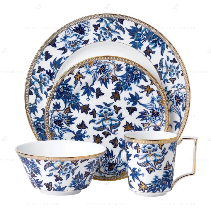 Набор из 4 предметов коллекции Hibiscus бренда Wedgwood