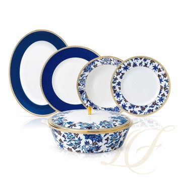 Столовый сервиз на 4 персоны коллекции Hibiscus бренда Wedgwood