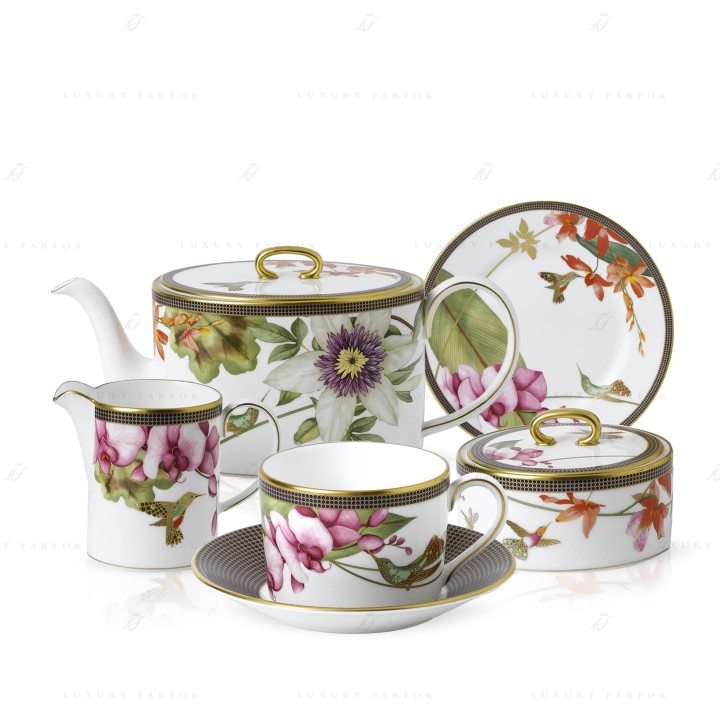 Чайный сервиз на 4 персоны коллекции Hummingbird бренда Wedgwood