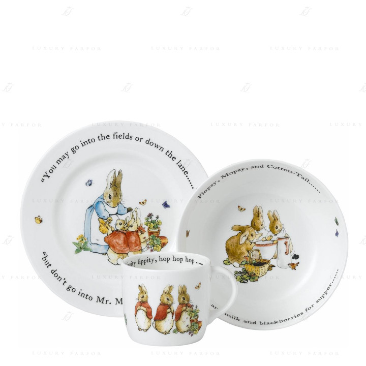 Набор из 3 предметов коллекции Peter Rabbit 