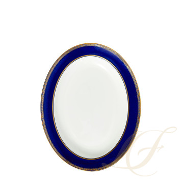 Блюдо овальное 28см коллекции Renaissance Gold бренда Wedgwood